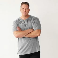 Big & Tall Apt. 9® Core Classic-Fit Henley Burgundy 25 Big & Tall Apt. 9® Core Classic-Fit Henley Burgundy -Apt. 9 Sales Store unnamed file 1010
