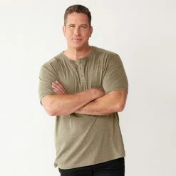 Big & Tall Apt. 9® Core Classic-Fit Henley Burgundy 29 Big & Tall Apt. 9® Core Classic-Fit Henley Burgundy -Apt. 9 Sales Store unnamed file 1014