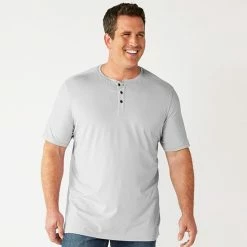 Big & Tall Apt. 9® Core Classic-Fit Henley Burgundy 31 Big & Tall Apt. 9® Core Classic-Fit Henley Burgundy -Apt. 9 Sales Store unnamed file 1016