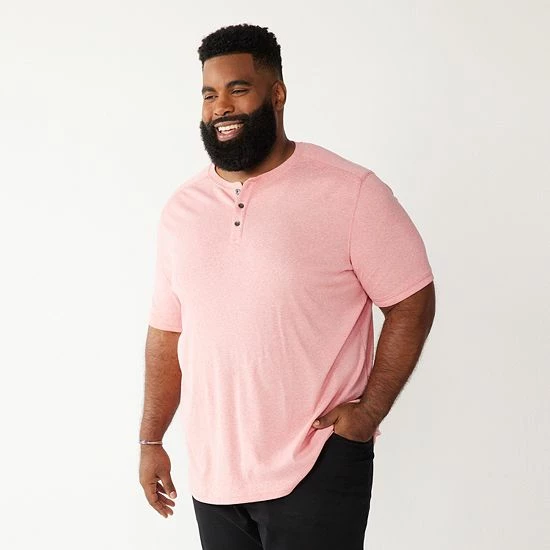 Big & Tall Apt. 9® Core Classic-Fit Henley Burgundy 13 Big & Tall Apt. 9® Core Classic-Fit Henley Burgundy - Image 11