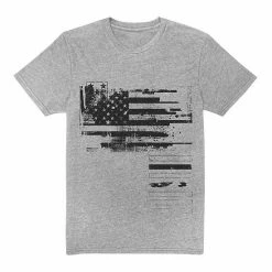 Men's Apt. 9® Minimal Animal American Flag Tee