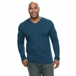 Big & Tall Apt. 9® Premier Flex Classic-Fit Stretch V-Neck Tee Rosin