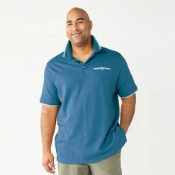 Big & Tall Apt. 9® Striped Polo Navy -Apt. 9 Sales Store unnamed file 1091