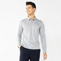 Men's Apt. 9® Interlock Polo Gray 19 Men's Apt. 9® Interlock Polo Gray -Apt. 9 Sales Store unnamed file 117