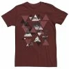 Men's Apt. 9® Abstract Geometric Triangle Collage Tee Cardinal -Apt. 9 Sales Store unnamed file 1205