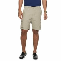 Men's Apt. 9® Premier Flex Shorter Length Cargo Shorts Briarwood Gray -Apt. 9 Sales Store unnamed file 1211