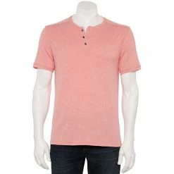 Men's Apt. 9® Core Classic-Fit Henley Oatmeal