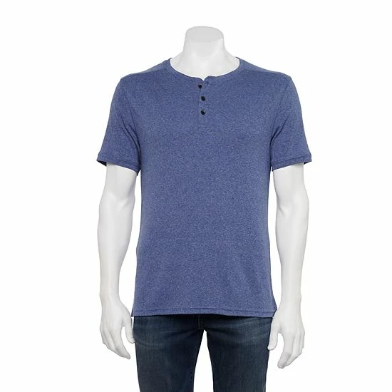 Men's Apt. 9® Core Classic-Fit Henley Oatmeal 6 Men's Apt. 9® Core Classic-Fit Henley Oatmeal - Image 4