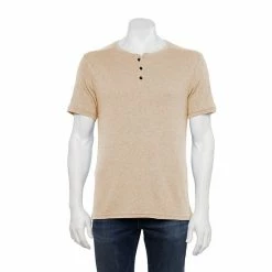Men's Apt. 9® Core Classic-Fit Henley Oatmeal 28 Men's Apt. 9® Core Classic-Fit Henley Oatmeal -Apt. 9 Sales Store unnamed file 1225