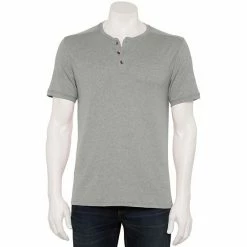 Men's Apt. 9® Core Classic-Fit Henley Oatmeal 29 Men's Apt. 9® Core Classic-Fit Henley Oatmeal -Apt. 9 Sales Store unnamed file 1226