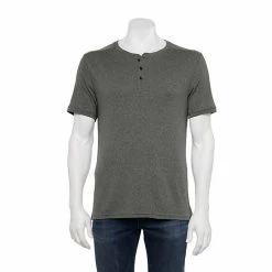 Men's Apt. 9® Core Classic-Fit Henley Oatmeal 31 Men's Apt. 9® Core Classic-Fit Henley Oatmeal -Apt. 9 Sales Store unnamed file 1228