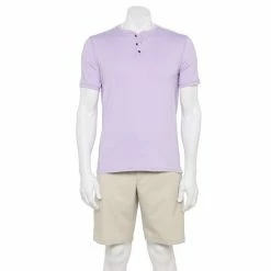 Men's Apt. 9® Core Classic-Fit Henley Oatmeal 32 Men's Apt. 9® Core Classic-Fit Henley Oatmeal -Apt. 9 Sales Store unnamed file 1229