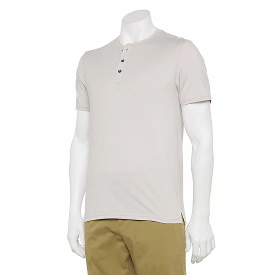 Men's Apt. 9® Core Classic-Fit Henley Oatmeal 15 Men's Apt. 9® Core Classic-Fit Henley Oatmeal - Image 13