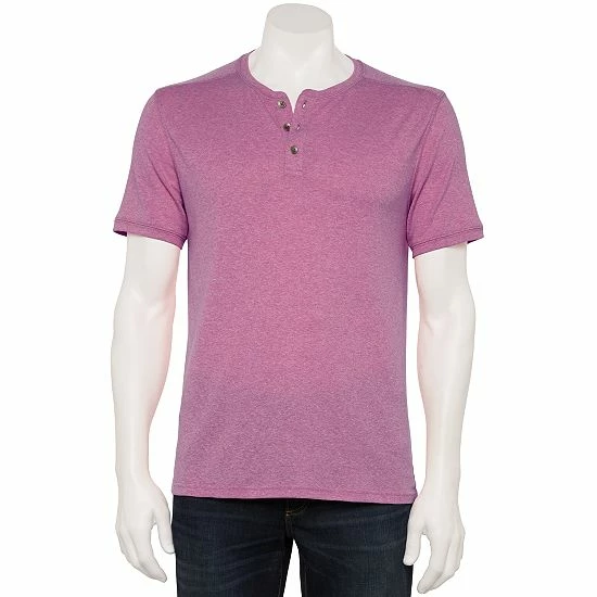Men's Apt. 9® Core Classic-Fit Henley Oatmeal 16 Men's Apt. 9® Core Classic-Fit Henley Oatmeal - Image 14