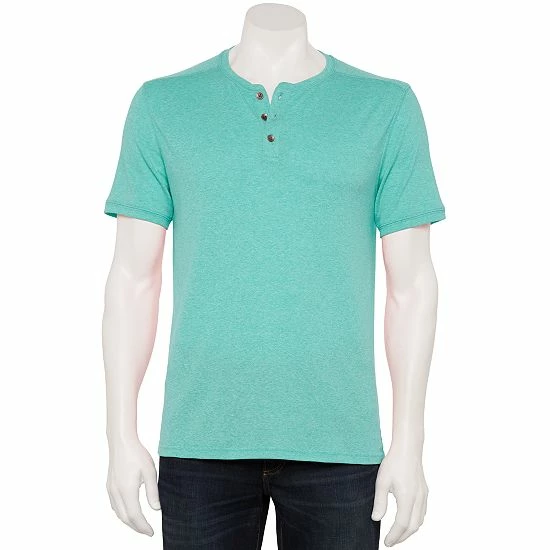 Men's Apt. 9® Core Classic-Fit Henley Oatmeal 18 Men's Apt. 9® Core Classic-Fit Henley Oatmeal - Image 16