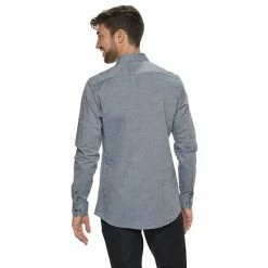 Men's Apt. 9® Premier Flex Slim-Fit Spread-Collar Dress Shirt Aqua Windowpane -Apt. 9 Sales Store unnamed file 1253