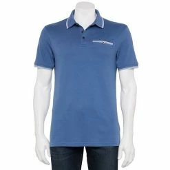 Men's Apt. 9® Tipped Polo Purple -Apt. 9 Sales Store unnamed file 1259