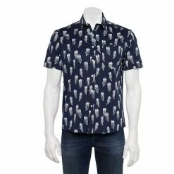 Men's Apt. 9® Stretch Poplin Button-Down Shirt Black Floral Print 13 Men's Apt. 9® Stretch Poplin Button-Down Shirt Black Floral Print -Apt. 9 Sales Store unnamed file 1264