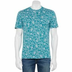 Men's Apt. 9® Patterned Crewneck Tee Bamboo Pink -Apt. 9 Sales Store unnamed file 1279