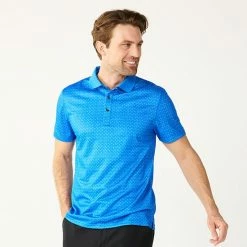 Men's Apt. 9® Regular-Fit Polo Jumbo Tropical Blue -Apt. 9 Sales Store unnamed file 1299