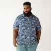 Big & Tall Apt. 9® Stretch Poplin Button-Down Shirt Jellyfish Print -Apt. 9 Sales Store unnamed file 1340