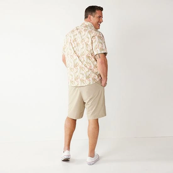 Big & Tall Apt. 9® Stretch Poplin Button-Down Shirt Jellyfish Print 4 Big & Tall Apt. 9® Stretch Poplin Button-Down Shirt Jellyfish Print - Image 2