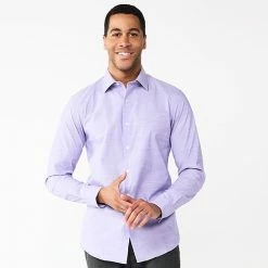 Men's Apt. 9® Premier Flex Slim-Fit Spread-Collar Dress Shirt Studio White -Apt. 9 Sales Store unnamed file 1375