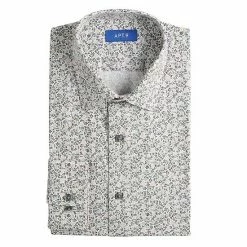 Men's Apt. 9® Premier Flex Slim-Fit Spread-Collar Dress Shirt Studio White -Apt. 9 Sales Store unnamed file 1386