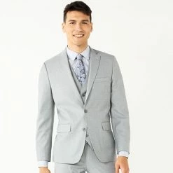 Men's Apt. 9® Premier Flex Performance Slim-Fit Washable Suit Jacket Light Gray -Apt. 9 Sales Store unnamed file 1394