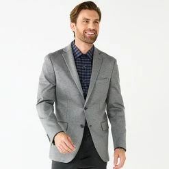 Men's Apt. 9® Premier Flex Slim-Fit Knit Sport Coat Gray Camo -Apt. 9 Sales Store unnamed file 1437