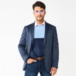 Men's Apt. 9® Premier Flex Slim-Fit Knit Sport Coat Gray Camo -Apt. 9 Sales Store unnamed file 1442