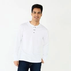 Men's Apt. 9® Core Henley Top Forest -Apt. 9 Sales Store unnamed file 17