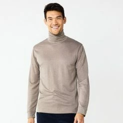 Men's Apt. 9® Turtleneck Gray -Apt. 9 Sales Store unnamed file 193