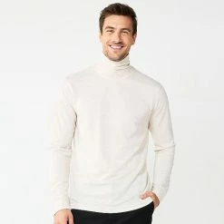 Men's Apt. 9® Turtleneck Gray -Apt. 9 Sales Store unnamed file 196