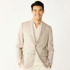 Men's Apt. 9® Premier Flex Slim-Fit Essential Sport Coat Navy Indigo Seersucker -Apt. 9 Sales Store unnamed file 216