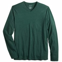 Men's Apt. 9® Premier Flex Standard-Fit Solid V-neck Tee Gray -Apt. 9 Sales Store unnamed file 221