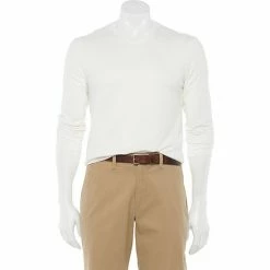 Men's Apt. 9® Premier Flex Standard-Fit Solid V-neck Tee Gray -Apt. 9 Sales Store unnamed file 224