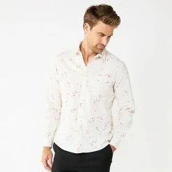 Men's Apt. 9® Slim Untucked-Fit Athleisure Tech Shirt Winetasting -Apt. 9 Sales Store unnamed file 295