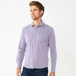 Men's Apt. 9® Slim Untucked-Fit Athleisure Tech Shirt Winetasting -Apt. 9 Sales Store unnamed file 298