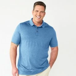 Big & Tall Apt. 9 Regular-Fit Performance Polo Black -Apt. 9 Sales Store unnamed file 304
