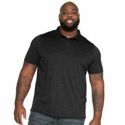 Big & Tall Apt. 9 Regular-Fit Performance Polo Black -Apt. 9 Sales Store unnamed file 316