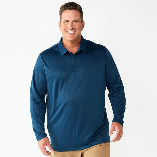 Big & Tall Apt. 9® Interlock Polo Old Rose 3 Big & Tall Apt. 9® Interlock Polo Old Rose