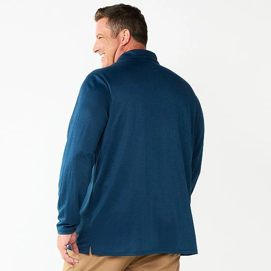 Big & Tall Apt. 9® Interlock Polo Old Rose 4 Big & Tall Apt. 9® Interlock Polo Old Rose - Image 2