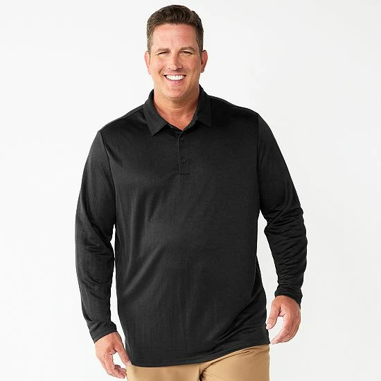 Big & Tall Apt. 9® Interlock Polo Old Rose 7 Big & Tall Apt. 9® Interlock Polo Old Rose - Image 5