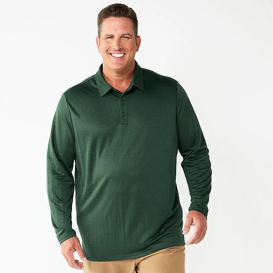 Big & Tall Apt. 9® Interlock Polo Old Rose 11 Big & Tall Apt. 9® Interlock Polo Old Rose - Image 9