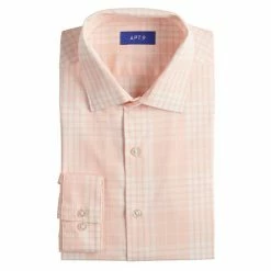Big & Tall Apt. 9® Premier Flex Spread-Collar Dress Shirt Blue Windowpane 34 Big & Tall Apt. 9® Premier Flex Spread-Collar Dress Shirt Blue Windowpane -Apt. 9 Sales Store unnamed file 341
