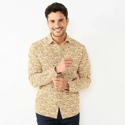 Men's Apt. 9® Athleisure Untucked-Fit Tech Shirt Grey -Apt. 9 Sales Store unnamed file 401