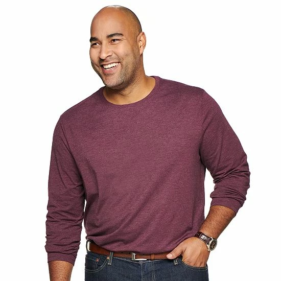 Big & Tall Apt. 9® Premier Flex Classic-Fit Stretch Crewneck Tee Dark Teal 10 Big & Tall Apt. 9® Premier Flex Classic-Fit Stretch Crewneck Tee Dark Teal - Image 8