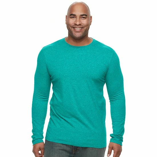 Big & Tall Apt. 9® Premier Flex Classic-Fit Stretch Crewneck Tee Dark Teal 15 Big & Tall Apt. 9® Premier Flex Classic-Fit Stretch Crewneck Tee Dark Teal - Image 13