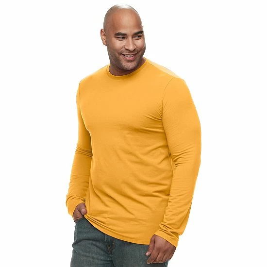 Big & Tall Apt. 9® Premier Flex Classic-Fit Stretch Crewneck Tee Dark Teal 17 Big & Tall Apt. 9® Premier Flex Classic-Fit Stretch Crewneck Tee Dark Teal - Image 15